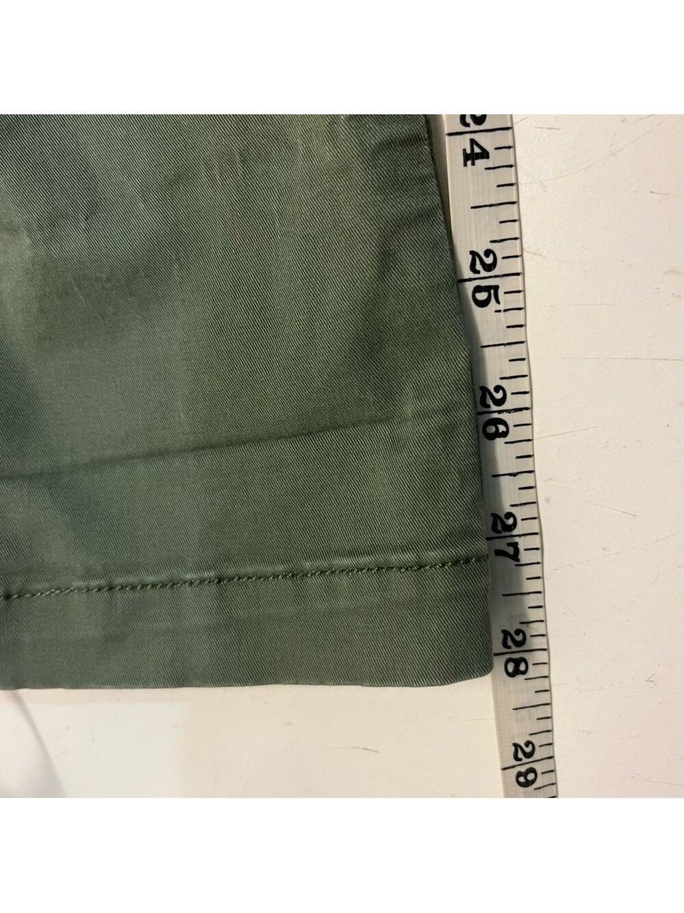 GAP Girlfriend Chino Cotton Pants in Green, size 0 - Picture 9 of 9